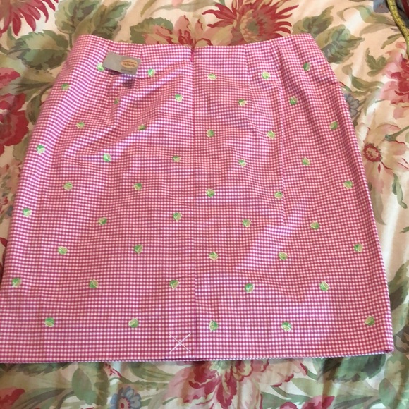 Vintage TALBOTS size 12 P STRETCH Gingham Pink White Plaid
Embroidered LIME NEW - Picture 7 of 15